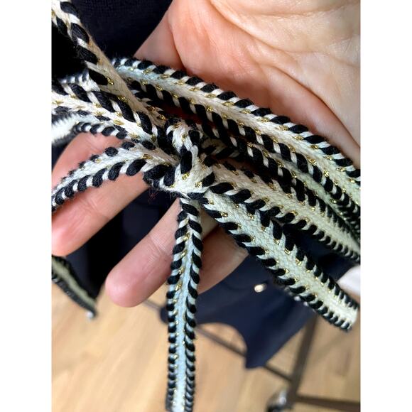 NEW Maje Russ Belted Woven Mini Dress size 40 - Large - Picture 7 of 8